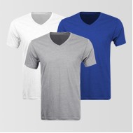 Bundle Of 3 V-Neck T-Shirts